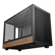 DeepCool CH260 MEDIENA Micro Bokštas juodas, medinis DeepCool CH260 MEDIENA Micro Bokštas juodas, medinis