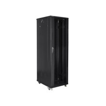 LANBERG FREE STANDING 19" RACK CABINET 42U 600x1000 BLACK LANBERG FREE STANDING 19" RACK CABINET 42U 600x1000 BLACK