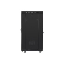 Lanberg FF01-8027-12BL rack cabinet 27U Freestanding rack Black Lanberg FF01-8027-12BL rack cabinet 27U Freestanding rack Black