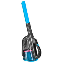 „Black Decker BHHV320J“ rankinis dulkių siurblys, mėlynas, titano spalvos, be maišelio „Black Decker BHHV320J“ rankinis dulkių siurblys, mėlynas, titano spalvos, be maišelio