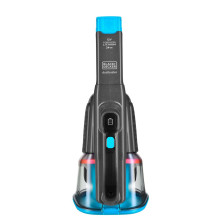 „Black Decker BHHV320J“ rankinis dulkių siurblys, mėlynas, titano spalvos, be maišelio „Black Decker BHHV320J“ rankinis dulkių siurblys, mėlynas, titano spalvos, be maišelio