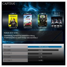 Captiva Notebook Ultimate Gaming R95-061GE 64GB / 2TB SSD RTX5090 Win 11