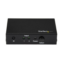 STARTECH.COM 2 Port HDMI Switch - 4K HDMI Switch Box - Ultra HD 4k 60Hz