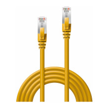 LINDY Patch cable Cat6A S / FTP LSZH, yellow 1,50m