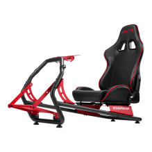 OPLite Kabina GT3 Supergreita V2 juoda-raudona OPLite Kabina GT3 Supergreita V2 juoda-raudona