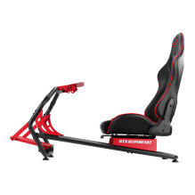 OPLite Kabina GT3 Supergreita V2 juoda-raudona OPLite Kabina GT3 Supergreita V2 juoda-raudona