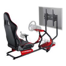 OPLite Kabina GT3 Supergreita V2 juoda-raudona OPLite Kabina GT3 Supergreita V2 juoda-raudona