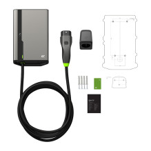 Greencell HabuDen Wallbox 22kW 32A 5m NFC Ladekabel Typ 2 Greencell HabuDen Wallbox 22kW 32A 5m NFC Ladekabel Typ 2
