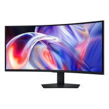 LCD Monitor, SAMSUNG, 40 ", 5120 x 2160 pixels, WUHD, Native aspect ratio 21:9, LCD, Curved, LS40H850TAUXEN