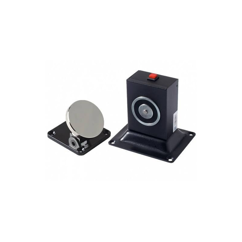 Durų laikymo elektromagnetas YD-605 (50 kg, 500N, 12 / 24V DC)