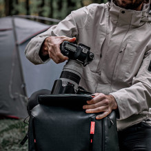 Camera bag - PGYTECH OneMo 2 Backpack 35L Dual Access, Battery Indicator, Space Black Camera bag - PGYTECH OneMo 2 Backpack 35L Dual Access, Battery Indicator, Space Black