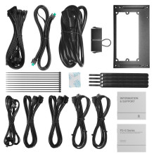 Maitinimo šaltinis - DeepCool PS850G 850W Pilnai modulinis SFX Juodas Maitinimo šaltinis - DeepCool PS850G 850W Pilnai modulinis SFX Juodas