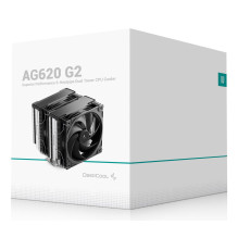 CPU Aušintuvas - DeepCool AG620 G2, 2x 12cm Ventiliatoriai, 70,09 CFM, Juoda CPU Aušintuvas - DeepCool AG620 G2, 2x 12cm Ventiliatoriai, 70,09 CFM, Juoda