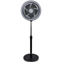 Namų Ventiliatorius - Daewoo DW9004 30 cm 5 Greičių Osciliuojantis Pedestal Ventiliatorius Juodas