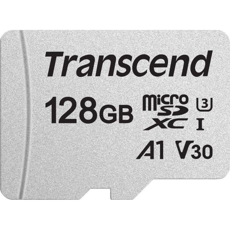 SD microSD kortelė 128GB Transcend SDXC USD300S (be adapterio)