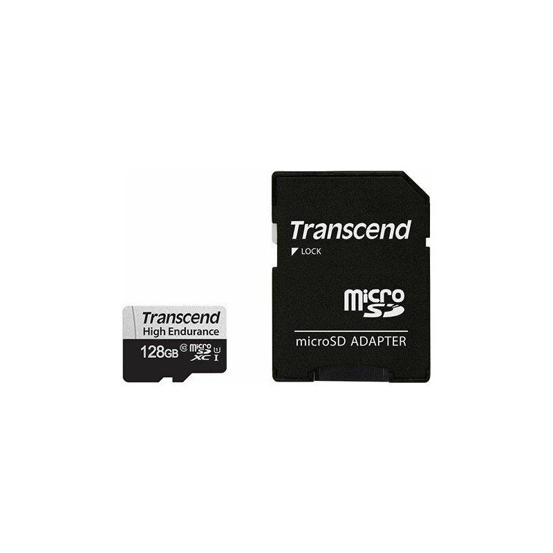 Transcend 350V MicroSDXC Card 128 GB Class 10 UHS-I / U1 (TS128GUSD350V)