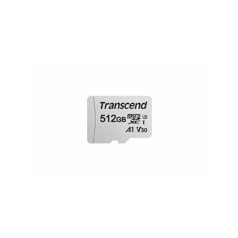 MEMORY MICRO SDXC 512GB W / A / TS512GUSD300S-A TRANSCEND