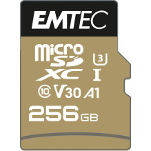 Emtec mSD 256GB UHS-I U3 V30 A1 SpeedIN Pro + Adapter Emtec mSD 256GB UHS-I U3 V30 A1 SpeedIN Pro + Adapter