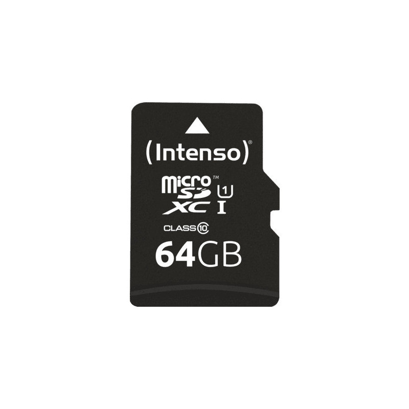 MICRO SD kortelė su adapteriu 64GB UHS
