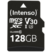 Intenso UHS-I Professional 128 GB microSDXC (Black, UHS-I U3, Class 10) Intenso UHS-I Professional 128 GB microSDXC (Black, UHS-I U3, Class 10)