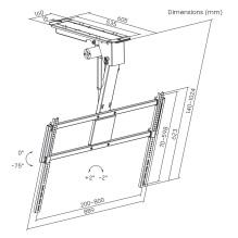 Televizoriaus laikiklis -...