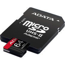 ADATA AUSDX64GUI3V30SHA2-RA1 memory card 64 GB MicroSDXC UHS-I Class 10