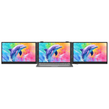 Nešiojamojo kompiuterio ekrano prailgintuvas - Blackview DCM8 Pro 15.3" 1920x1200 Dual Monitor USB-C