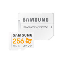 SD MicroSD Card 256GB Samsung Sonic incl. Adapter (Class10) retail SD MicroSD Card 256GB Samsung Sonic incl. Adapter (Class10) retail