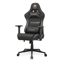 COUGAR Gaming-Stuhl Armor One V2 Gold F, PVC / storas, juodas COUGAR Gaming-Stuhl Armor One V2 Gold F, PVC / storas, juodas