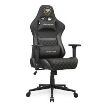 COUGAR Gaming-Stuhl Armor One V2 Gold F, PVC / storas, juodas COUGAR Gaming-Stuhl Armor One V2 Gold F, PVC / storas, juodas
