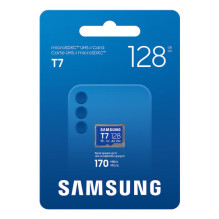 Atminties kortelė MB-MB128T / WW T7 microSD 128GB Atminties kortelė MB-MB128T / WW T7 microSD 128GB
