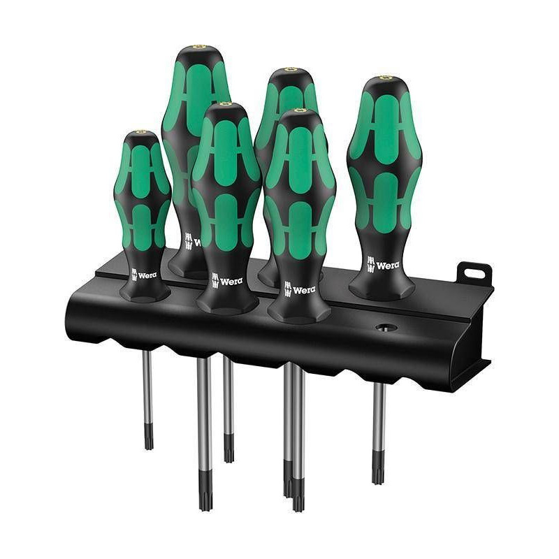 Wera WERA 367 / 6 TORX BO Kraftform screwdriver set + Rack