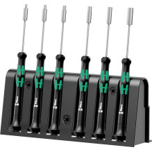Wera Elektronik-Schraubendrehersatz + Rack 6tlg. 2069 / 6