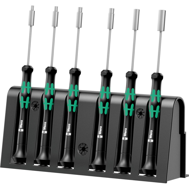 Wera Elektronik-Schraubendrehersatz + Rack 6tlg. 2069 / 6