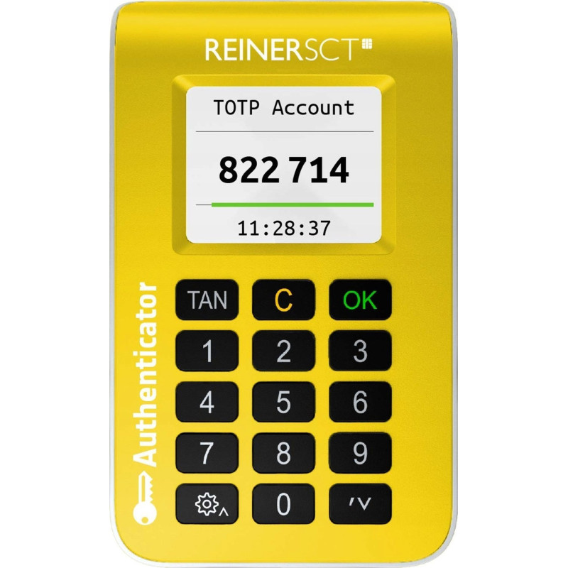 REINER SCT Autentifikatorius 2-Faktor Autentifikavimas. TOTP generatorius