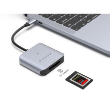 CONCEPTRONIC Kartenleser USB-C3.2- CFEXPRESS2.0 TypB Black