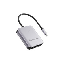 CONCEPTRONIC Kartenleser USB-C3.2- SD / TF4.0 / CFast2.0 Juoda CONCEPTRONIC Kartenleser USB-C3.2- SD / TF4.0 / CFast2.0 Juoda