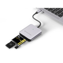 CONCEPTRONIC Kartenleser USB-C3.2- SD / TF4.0 / CFast2.0 Juoda CONCEPTRONIC Kartenleser USB-C3.2- SD / TF4.0 / CFast2.0 Juoda