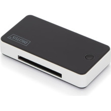 Digitus All-in-one Card reader (Black / silver, USB 3.0) Digitus All-in-one Card reader (Black / silver, USB 3.0)