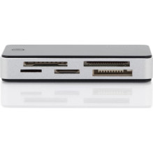 Digitus All-in-one Card reader (Black / silver, USB 3.0) Digitus All-in-one Card reader (Black / silver, USB 3.0)