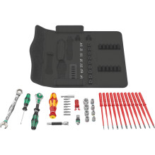 Wera Kraftform Kompakt W Imperial 1, zöllig (Black, incl. Zyklop Speed-Knarre mit schwenkbarem Kopf, 1 / 4") Wera Kraftform Kompakt W Imperial 1, zöllig (Black, incl. Zyklop Speed-Knarre mit schwenkbarem Kopf, 1 / 4")