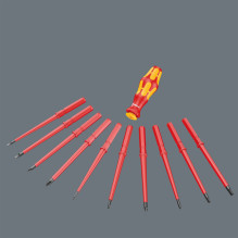 Wera Kraftform Kompakt W Imperial 1, zöllig (juoda, įskaitant Zyklop Speed-Knarre mit schwenkbarem Kopf, 1/4") Wera Kraftform Kompakt W Imperial 1, zöllig (juoda, įskaitant Zyklop Speed-Knarre mit schwenkbarem Kopf, 1/4")