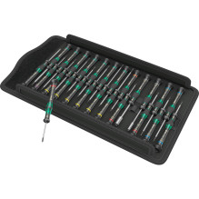 Wera Kraftform Micro Big Pack 1 Elektronik-Schraubendrehersatz (Black / grün, 25-teilig) Wera Kraftform Micro Big Pack 1 Elektronik-Schraubendrehersatz (Black / grün, 25-teilig)