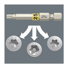 Wera Bit set 6 Wood TORX HF 1 SB
