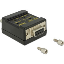 Delock RS232 Tester DB9 Buchse DB9 Stecker Delock RS232 Tester DB9 Buchse DB9 Stecker