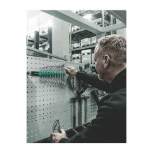 Wera 9630 Magnetleiste 6000 Joker 1 Maul-Ringratschen-Satz