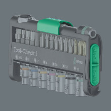 Wera Tool-Check 1 (Black / grün, 38-teilig, incl. 1 / 4" Bit-Ratsche) Wera Tool-Check 1 (Black / grün, 38-teilig, incl. 1 / 4" Bit-Ratsche)
