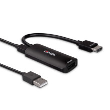 AV adapter Lindy HDMI 8K60 to DisplayPort 1.4 converter AV adapter Lindy HDMI 8K60 to DisplayPort 1.4 converter