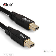 Club3D Kabelis MiniDP 2.1 - MiniDP 2.1 1m 10K60Hz St / St mažmeninei prekybai