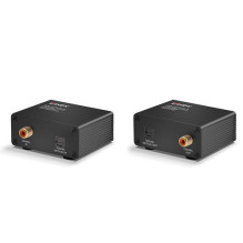 LINDY 150m Toslink ir bendraašis skaitmeninis Audio plėstuvas LINDY 150m Toslink ir bendraašis skaitmeninis Audio plėstuvas